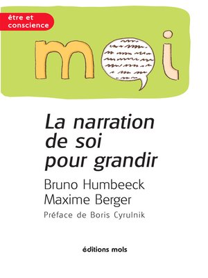 cover image of La narration de soi pour grandir